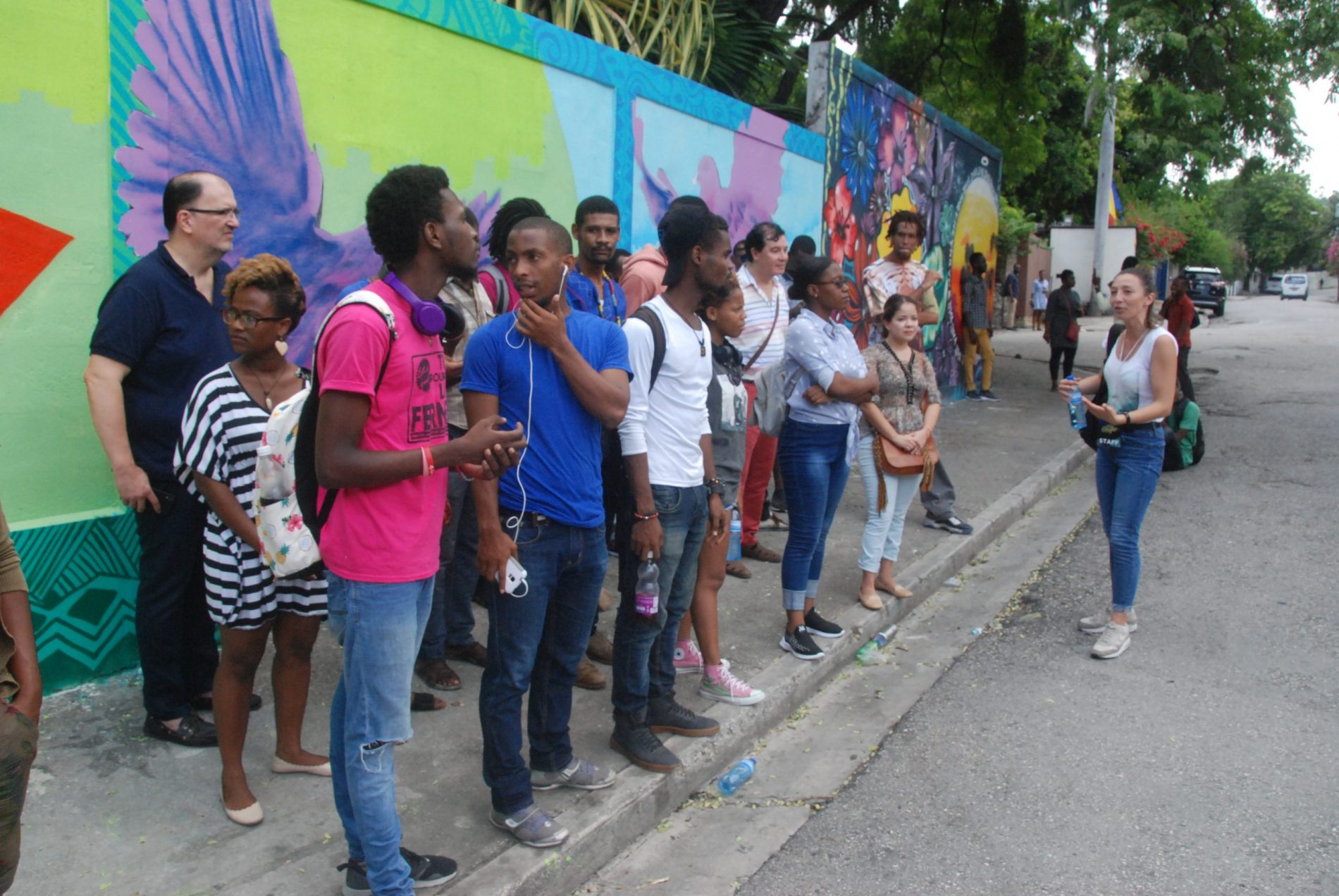 Le street art ne s’est pas laissé intimider par les barricades de Port-au-Prince