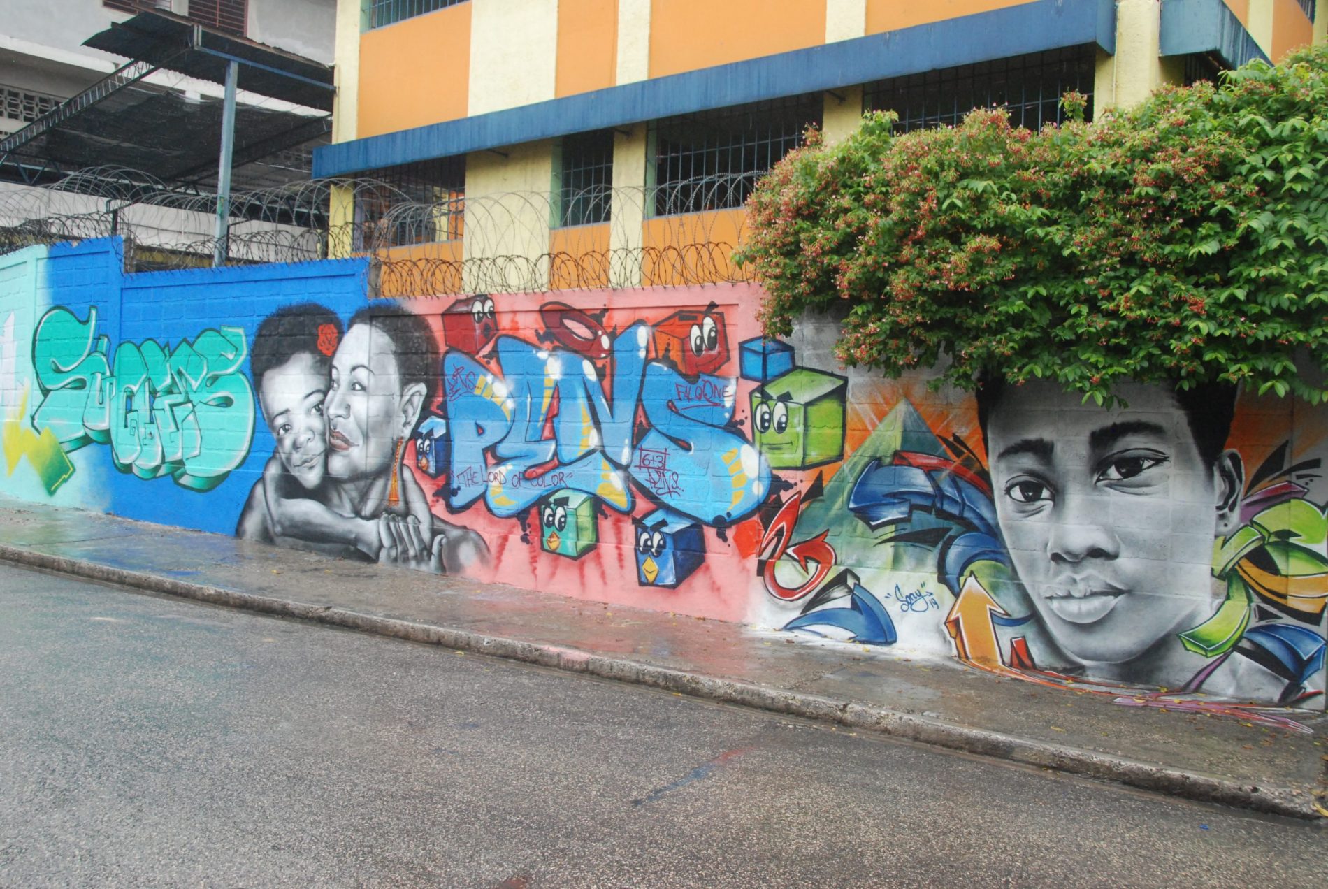 Le street art ne s’est pas laissé intimider par les barricades de Port-au-Prince